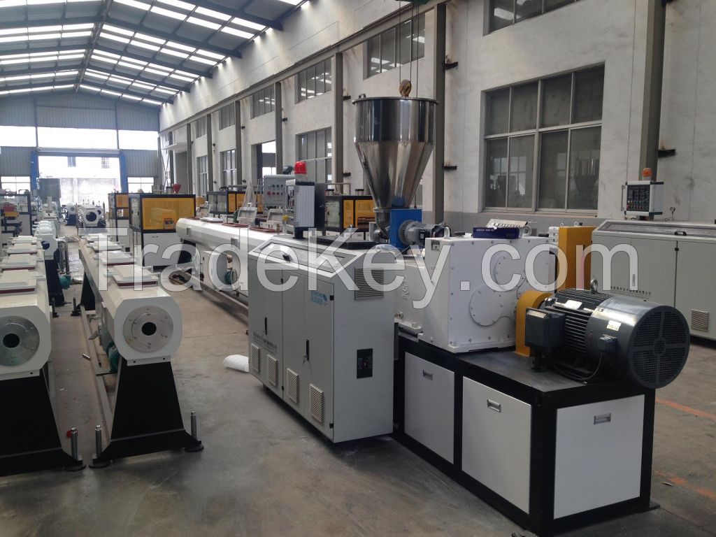 PVC pipe extrusion line