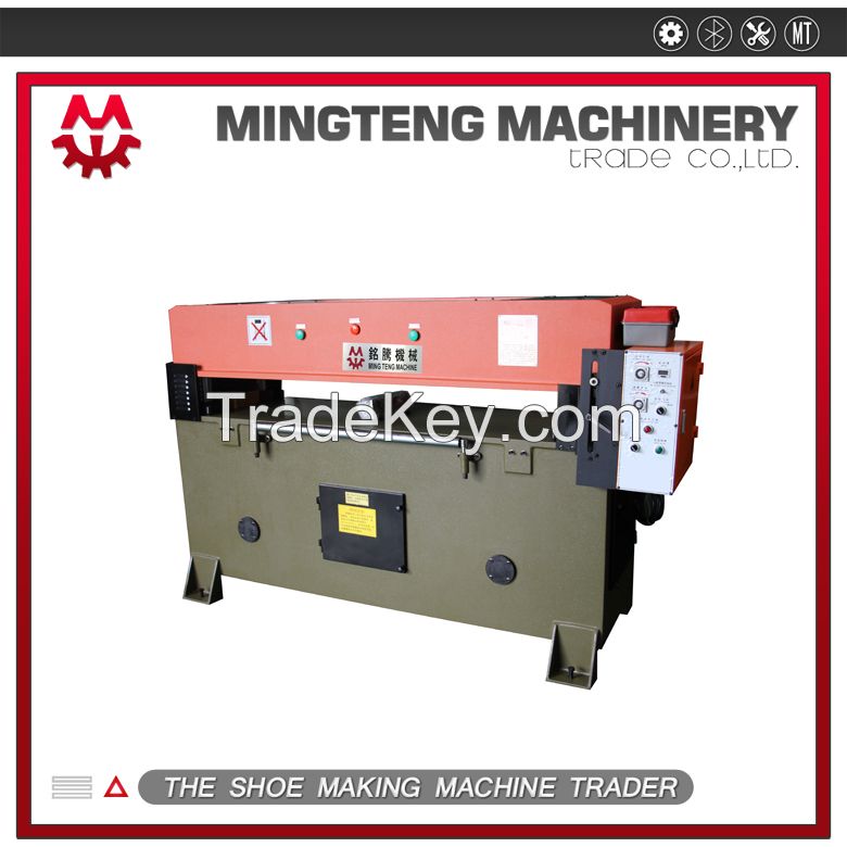 Moving type oil pressure shoeprecise 4-column high speed plane hydraulic leather die cutting machinecutting machine