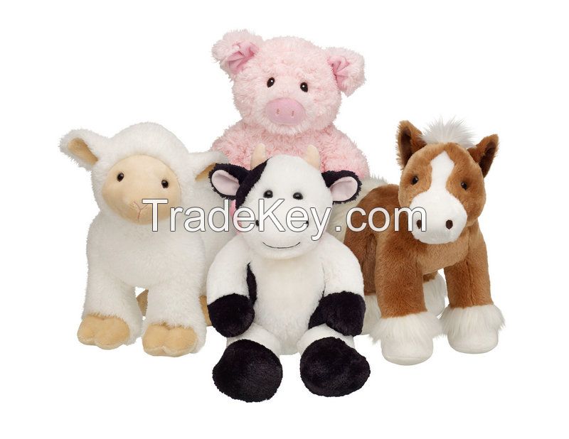 wholesale small size stuffed aniaml plush horse toy for kids