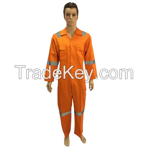 100% Cotton Reflective Boiler Suits