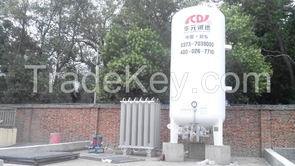 10M3 1.6Mpa cryogenic liquid O2 Ar N2 storage tank