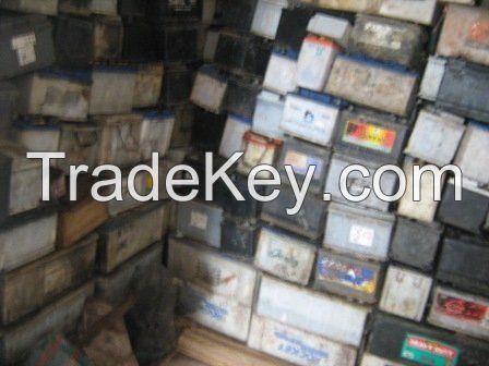 Drained Lead Acid Battery Scrap