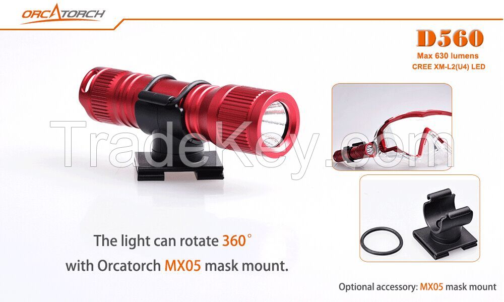 OrcaTorch dive light Model D560