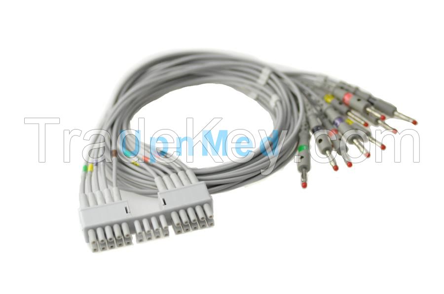 Mortara Eli230 10 lead ECG EKG lead wires cable