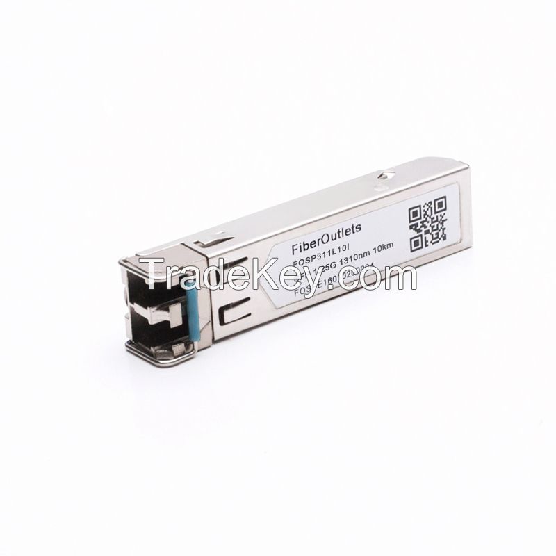 Compatible 1.25GBASE SFP 1310nm 10km Transceiver