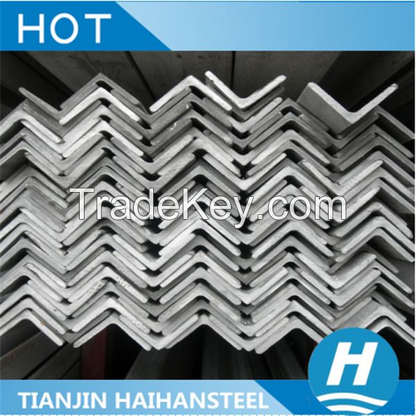 Hot rolled galvanized (HDG) steel angles/mild steel angle bar/iron(Man