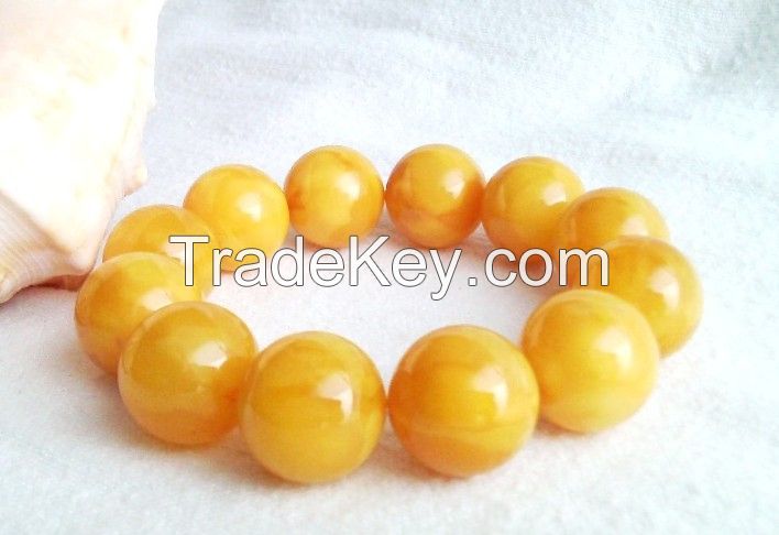 Amber bracelets Chinese honey