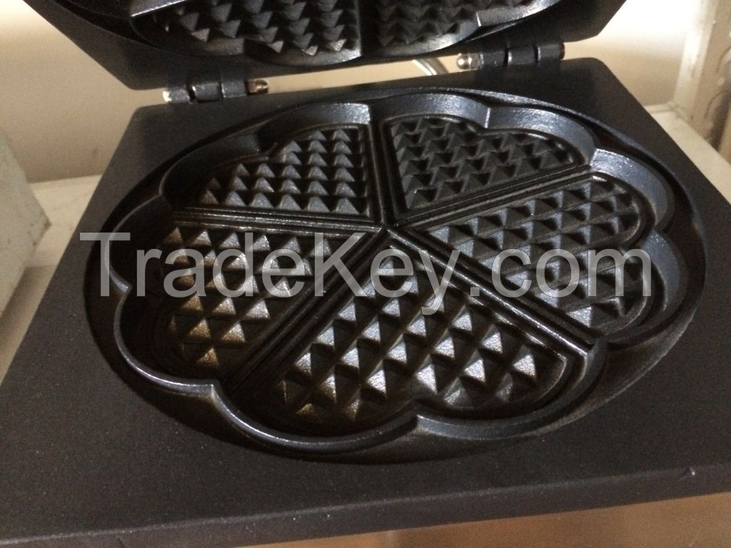 Heart-shaped nestle furnace for sell/waffle maker for sell/waffe machine manufactures