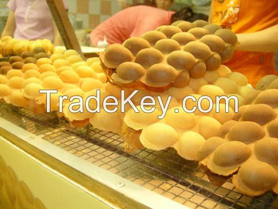 2016 hot sell commercial Hong Kong egg waffle maker/egg waffle machine for sell