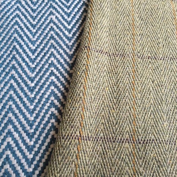 tweed herringbone wool fabric for coat