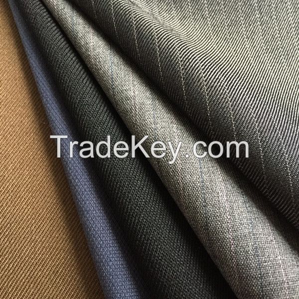 worsted 100% wool fabric supplier from China