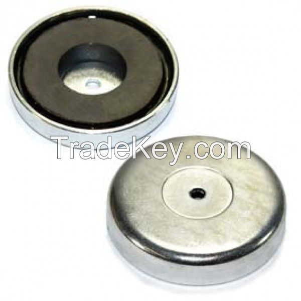 Countersunk Pot Magnets (ET-POT-02)