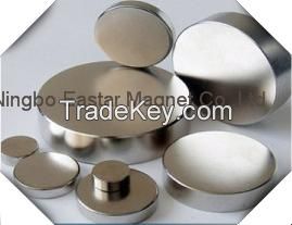 N35-N52 Big Size Strong Permanent Sintered Neodymium Disc Magnet (ET-Disc 05)