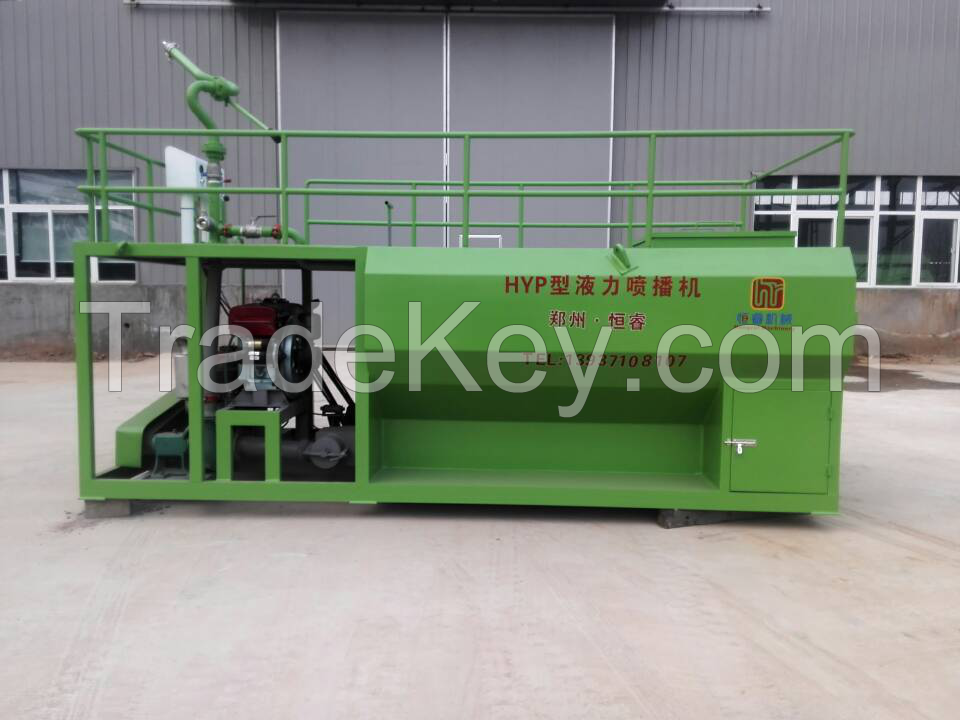 Soil hydroseeding machine for sale