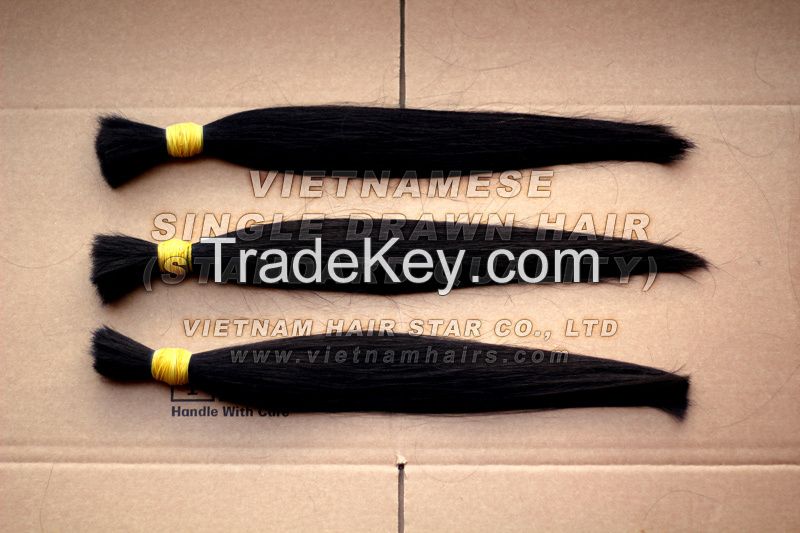 100% Natural human hair, Vietnam Hair, Bulk Hair with BEST Wholesaleprice