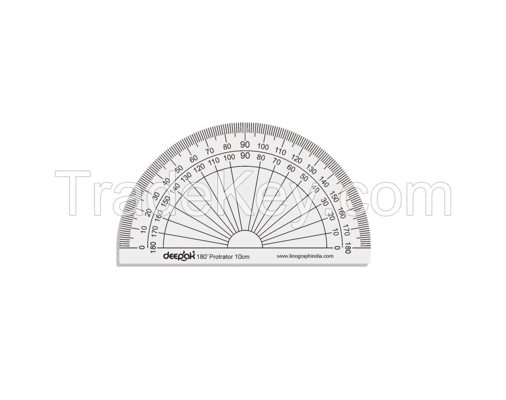 180 Degree Half Circle Protractor