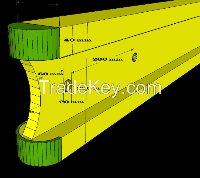 Herculforce H20 Wooden beams