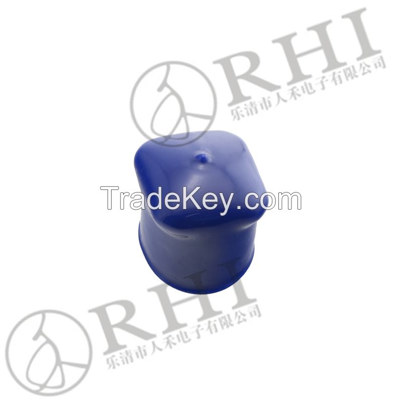 PVC vinyl retangle square pipe end cap