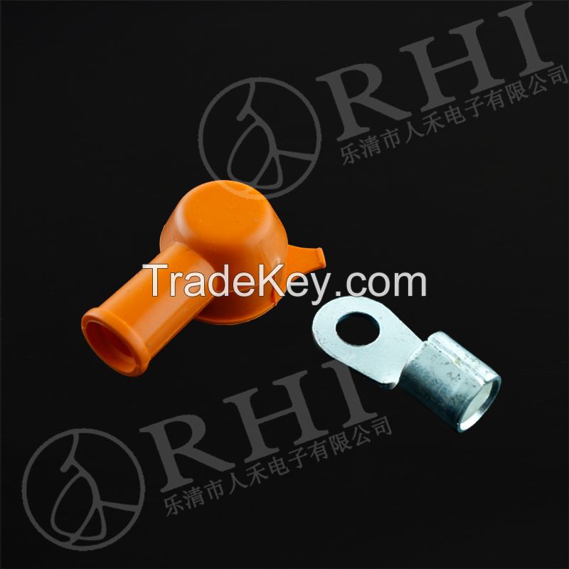 Tin plated copper ring terminal cable lug