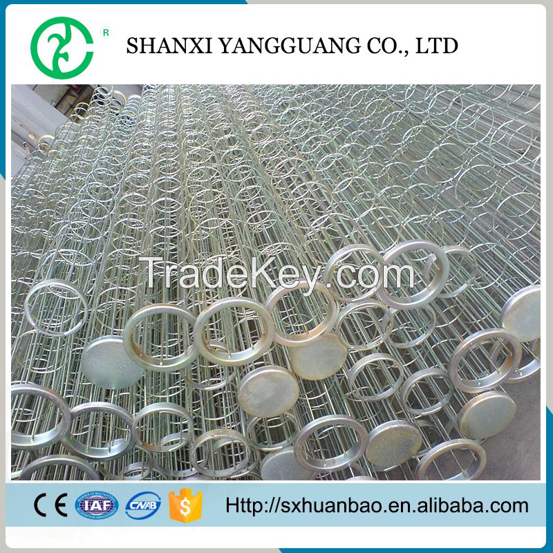 115x2000mm bag filter support cages with cheap price