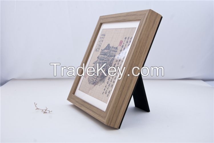 Framed Paingting On Grass Cloth