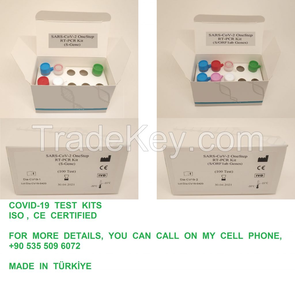 CORONAVIRUS TEST KITS