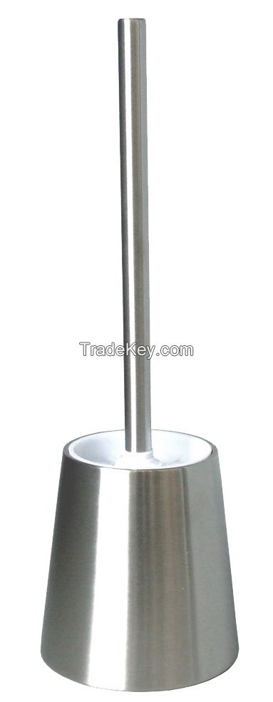 Stainless steel toilet brush holder