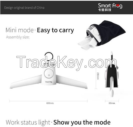 2016 winter hot sale smartfrog portable 2-in-1 Cloth &amp;amp; Shoes Fast Drying Hanger