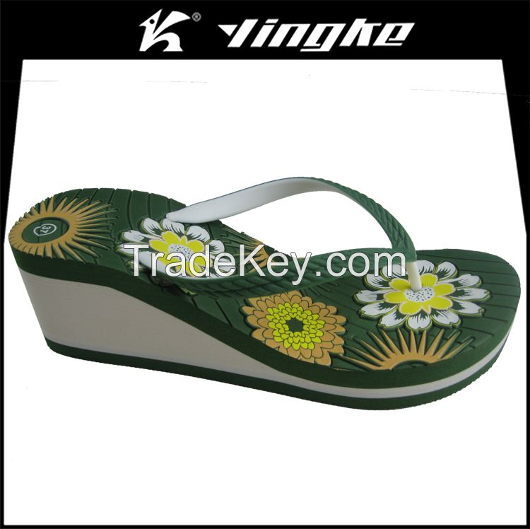 Summer fashionable outdoor durable eva slipers women flip flops