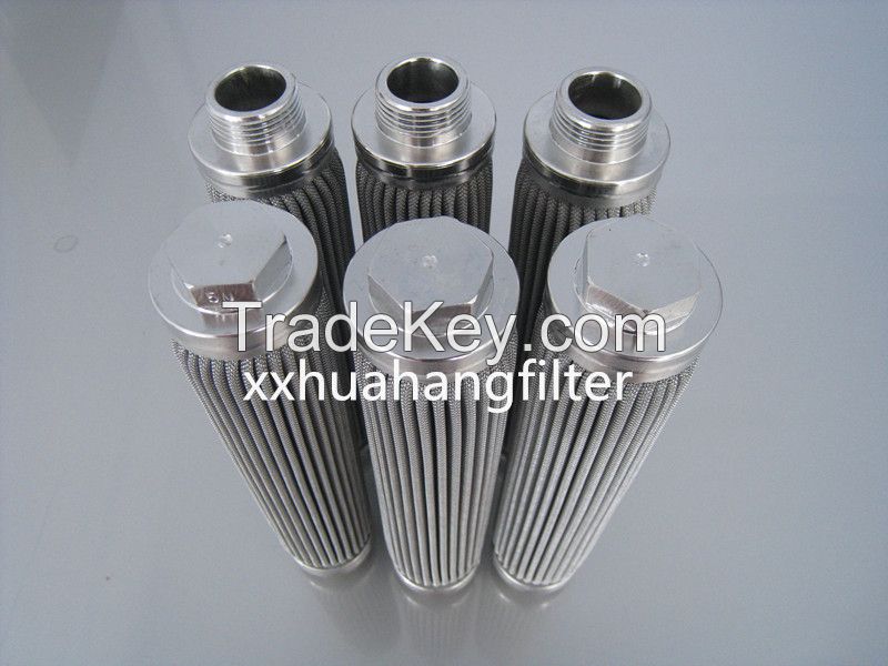 Supplie high performance cleanable stainless steel polymer melt filter element