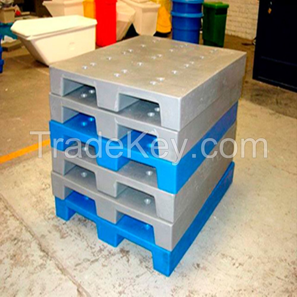 Rotomolded customized hot sale plastic pallets/ rotomolded tray molds