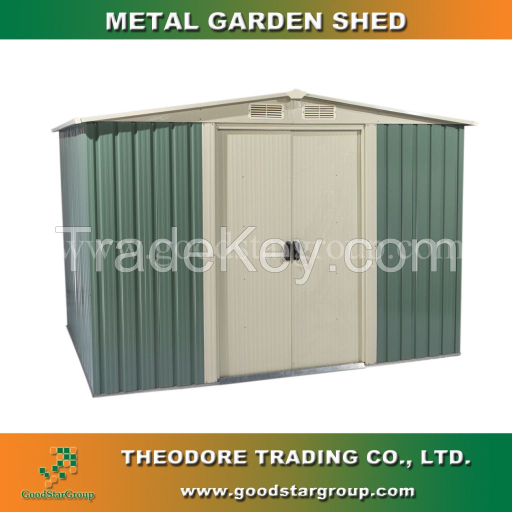 Metal Garden Shed 6x8 ft for outdoor storage shed kits steel shed metal building garden furniture