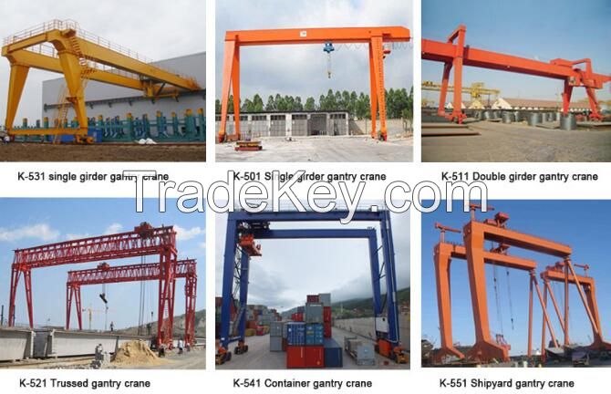 Ruber Tyre Mobile Boat Lifting Gantry Crane