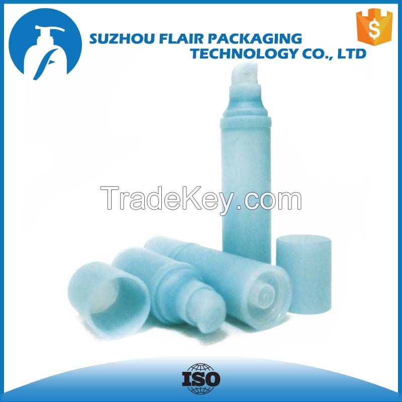 Plastic cosmetic airless bottle