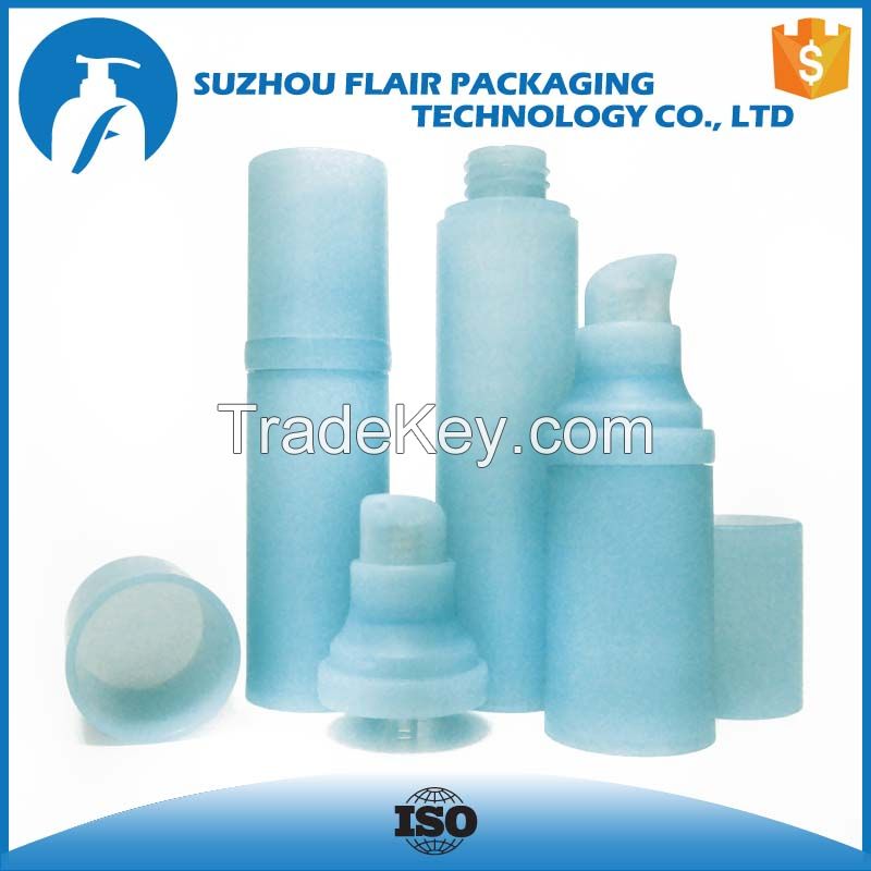 Plastic cosmetic airless bottle