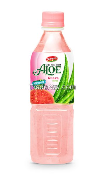 Fruit Juice Aloe Vera Drink With Guava Flavour