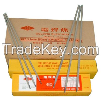 aws E6013 E7018 E6011 mild steel welding electrodes