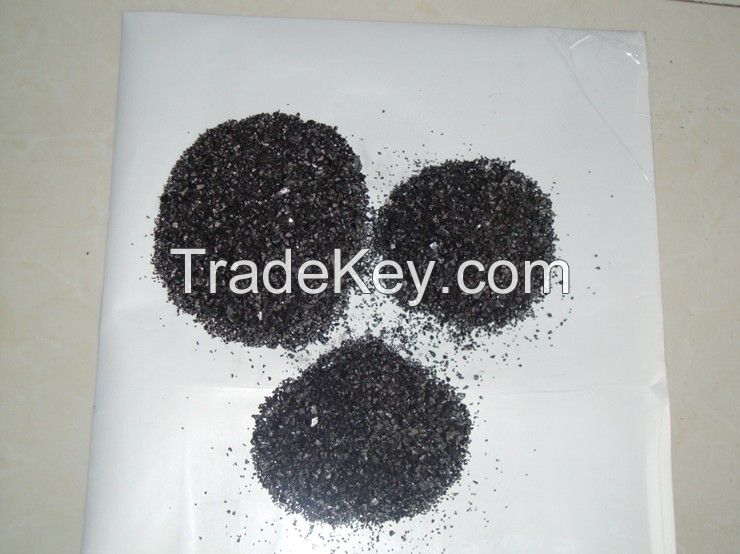 Graphitized petroleum coke/carburant