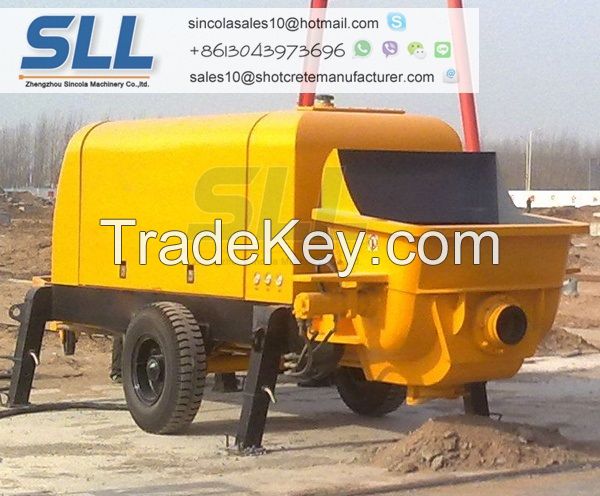 Tunnel Construction High Precision Concrete Pump For Sale