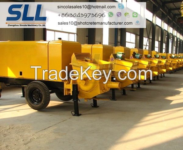 Tunnel Construction High Precision Concrete Pump For Sale