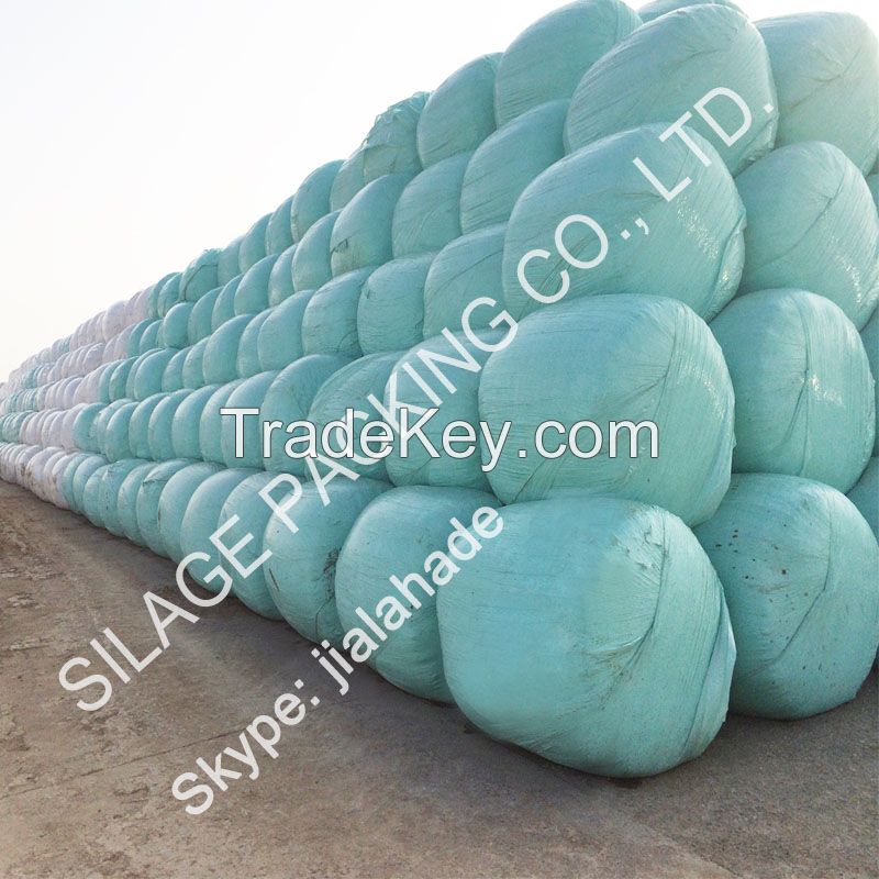 High UV proof plastic film,farm pack film,round silage wrap film,colored bale film,roll plastic film for Ireland