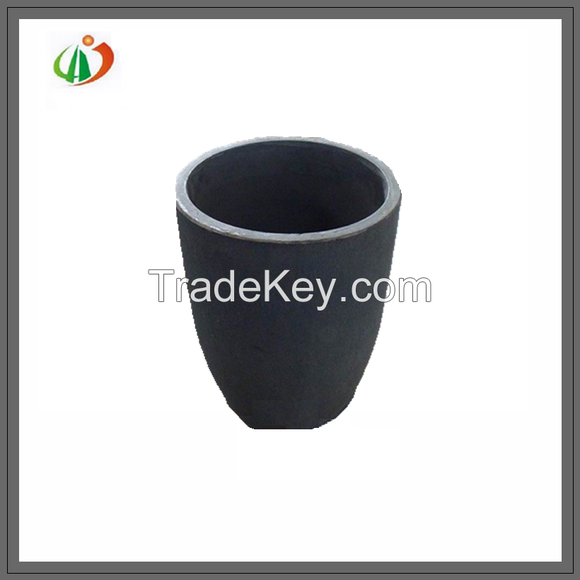 Clay graphite smelting crucible pot