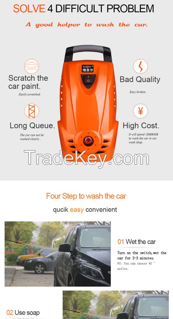 high pressure washer for car equipment