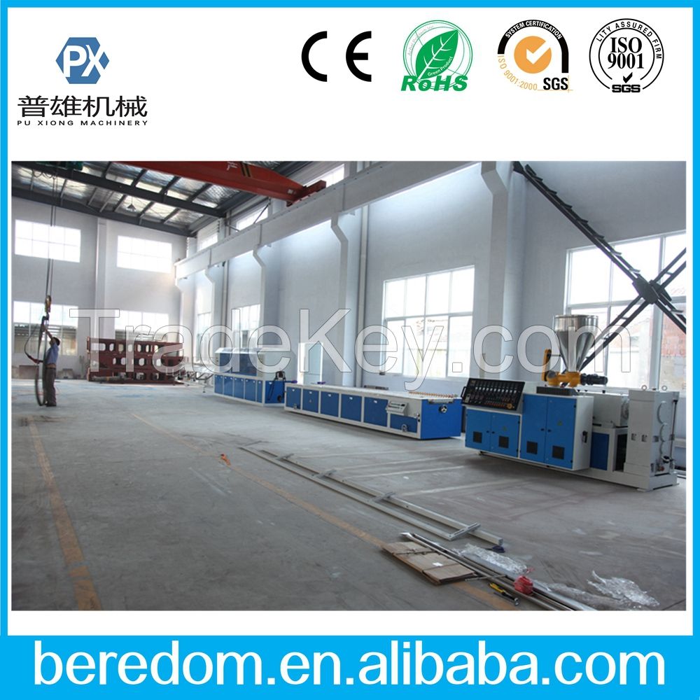 PVC/PE/PP/WPC Window door/ trunking profile extrusion line