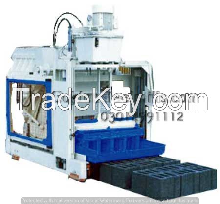 Concrete paver tuff tile block making machine for sale in Pakistan