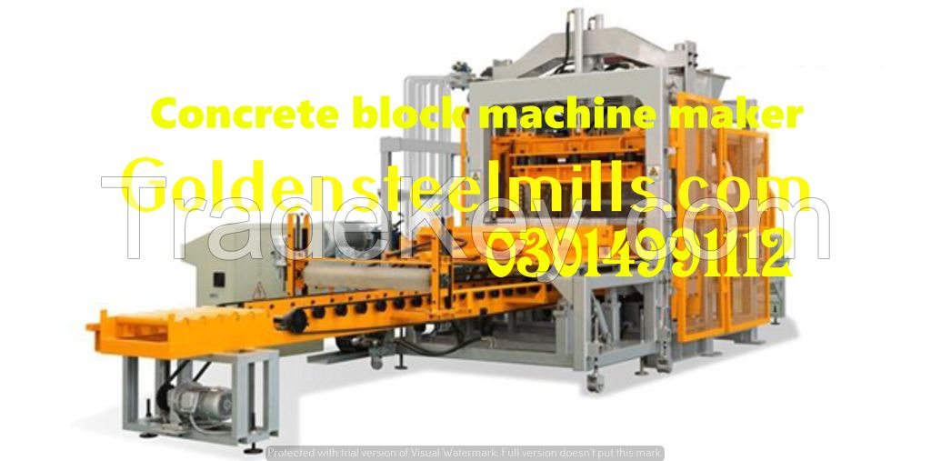 Best supplier tuff tile block making machine in Gawader, Karachi Pakistan