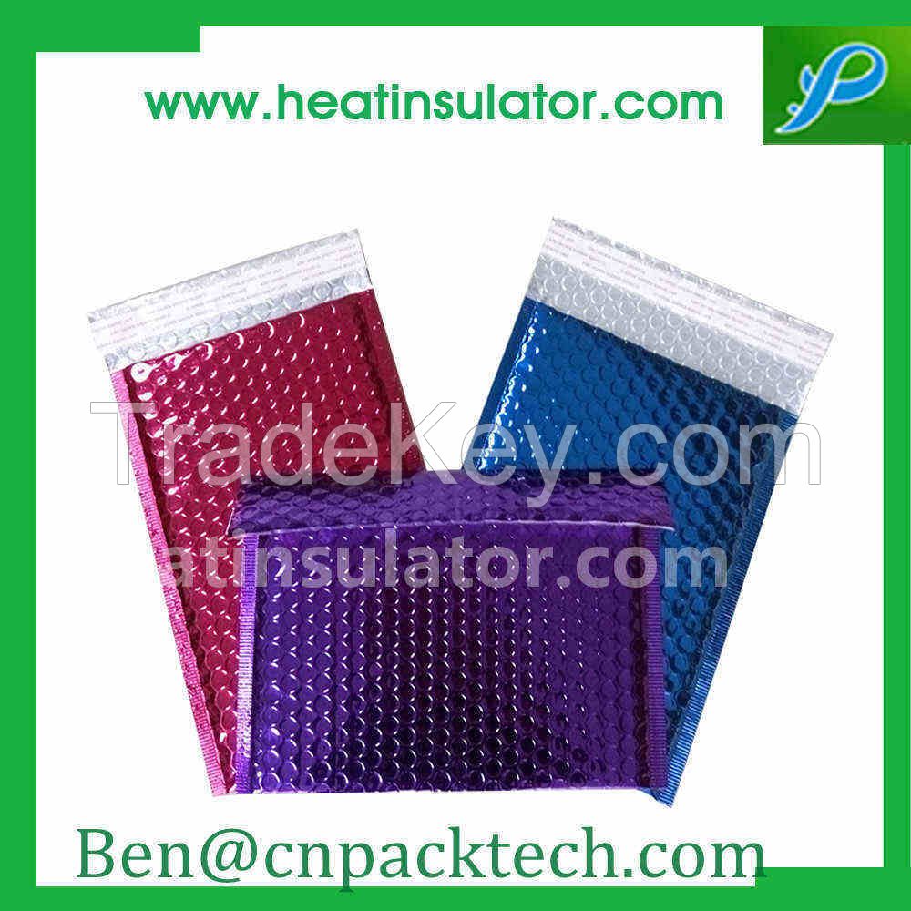 Custom Colorful Packing Insulated Pouches Bubble Mailers