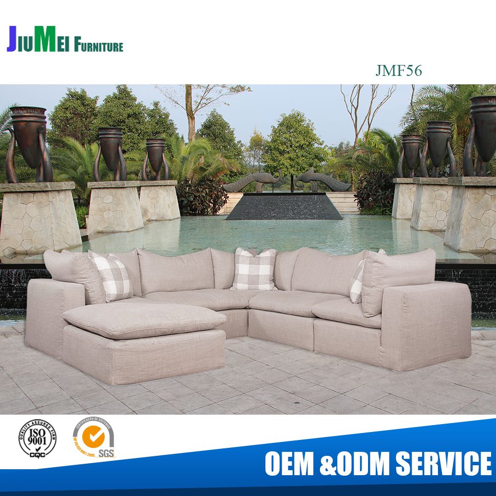 outdoor fabric furniture sectional sofa set (FS56)