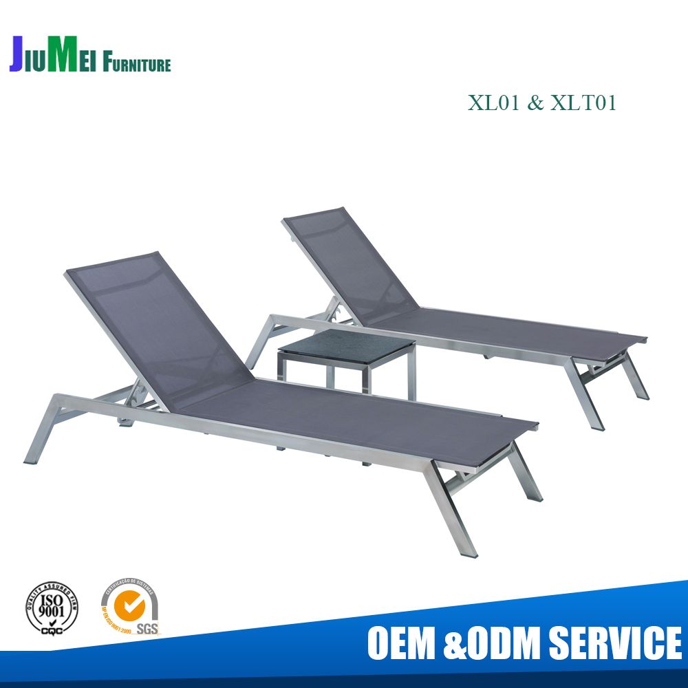 Stainless steel furniture chaise loungers( XL01&amp;amp;amp; XTL01)