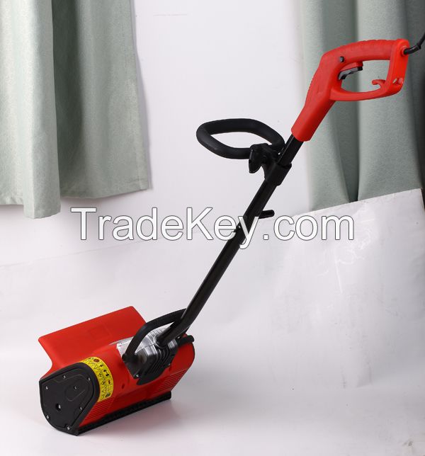 1300 w electric mini snow sweeper/snowplow 